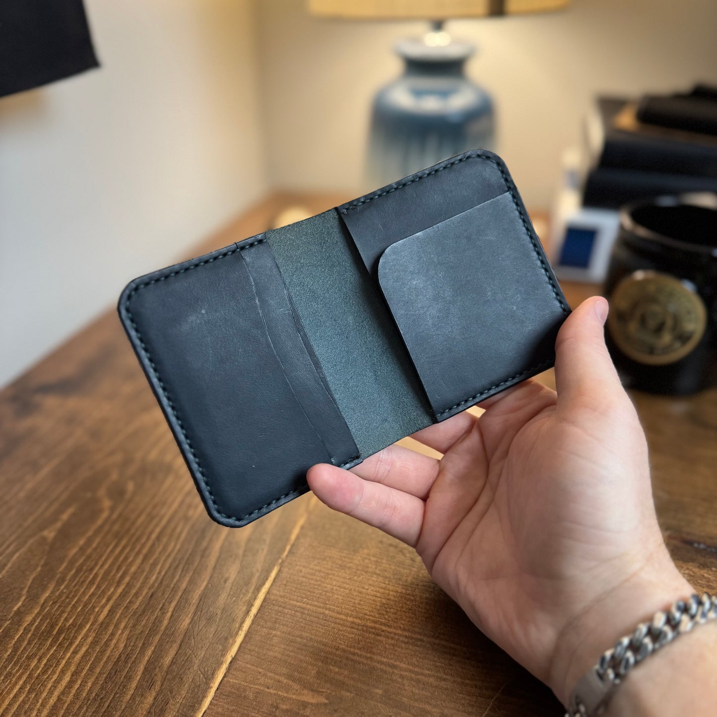 Bernard Leather Bifold Wallet - Handcrafted Style for Everyday Adventures