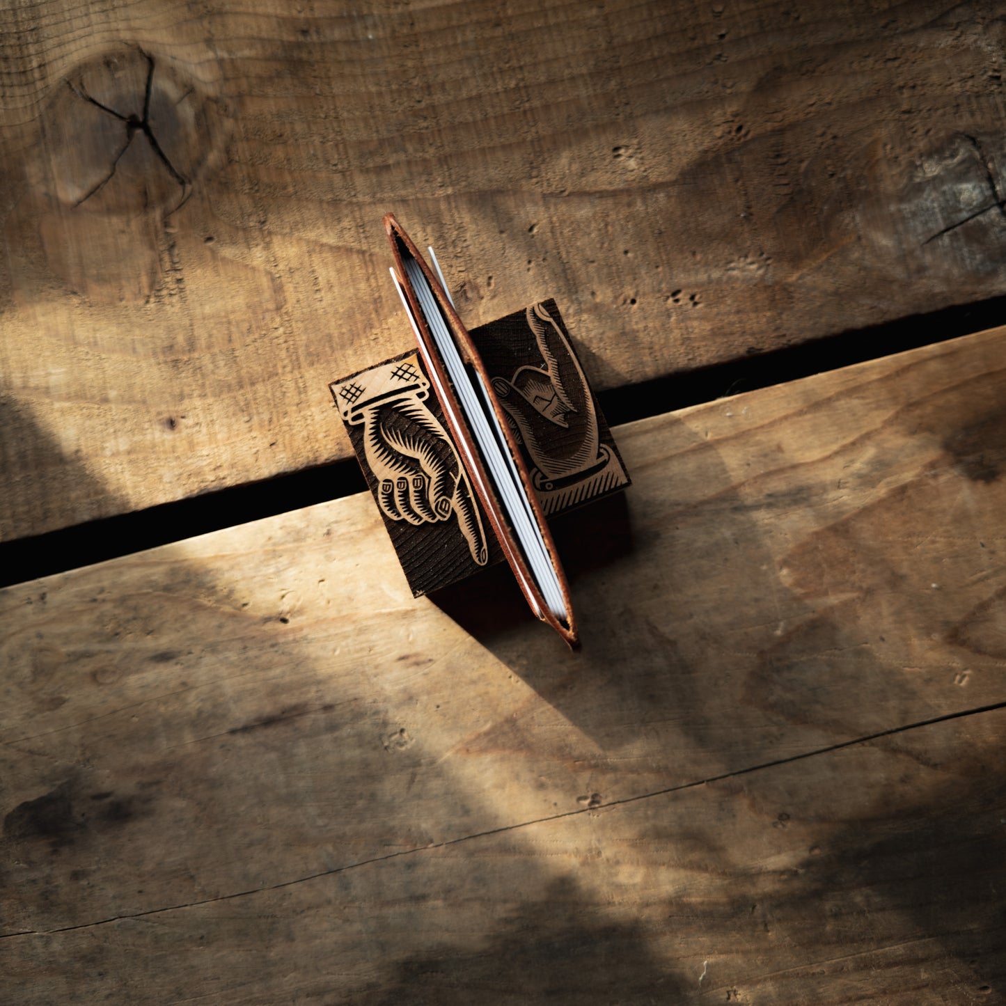 Top view of Sirius wallet in Olmo Pueblo